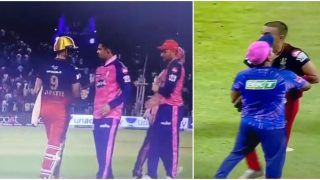 IPL 2022: Harshal Patel Refuses to Shake Riyan Parag's Hand After RCB vs RR Match- Here's Why